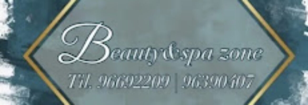 Beauty and spa zone