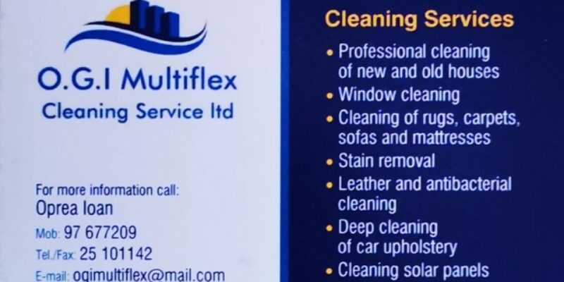 OGI MULTIFLEX CLEANING SERVICE LTD