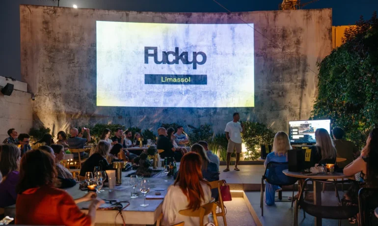 Failure Stories Take Center Stage at Fuckup Nights Limassol