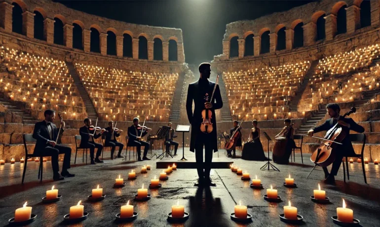 Renowned Violinist and Austrian Orchestra Perform at Ancient Curium