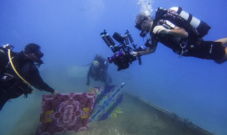 Larnaca’s Unique Underwater Exhibition Merges Art, Fashion, and Marine Conservation