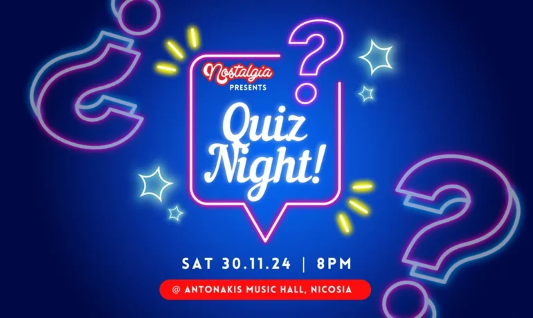 Nostalgia Quiz Night in English